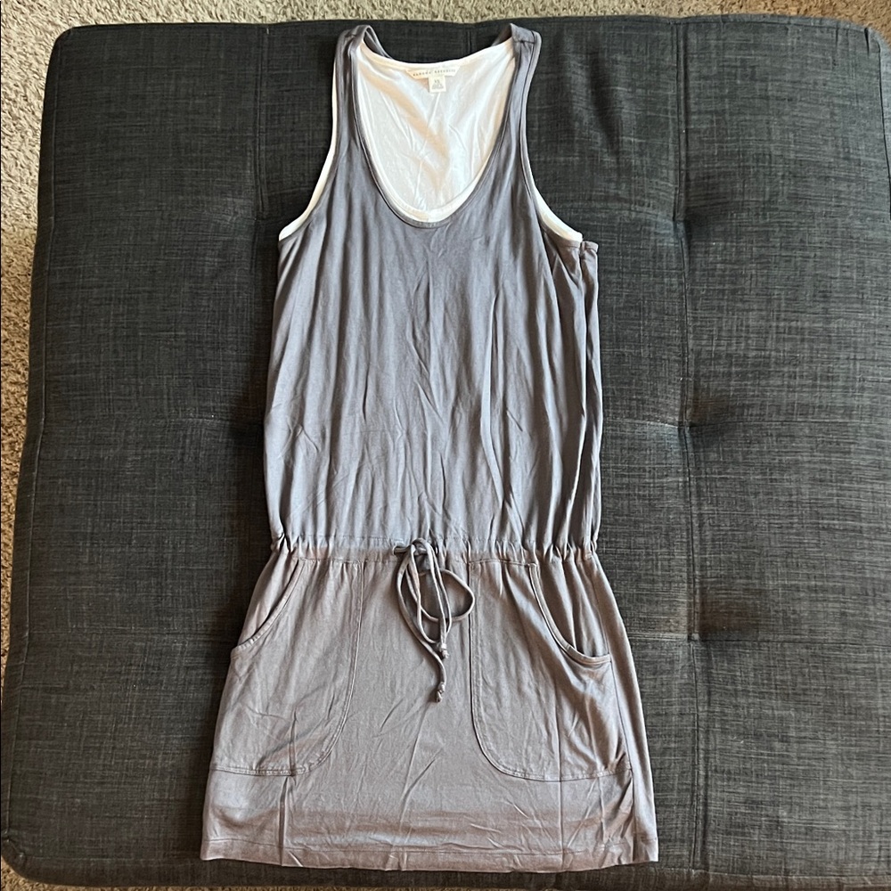 Banana Republic Gray t-shirt Dress